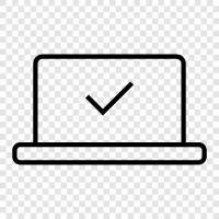 laptop, computer, laptop battery, laptop charger icon svg