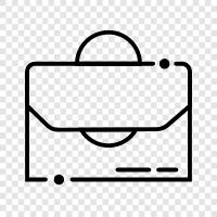 laptop, bag, satchel, shoulder icon svg