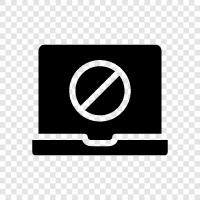 laptop lock, laptop password, laptop password removal, laptop privacy icon svg