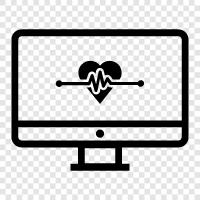 laptop, computer hardware, computer software, computer games icon svg