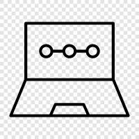 laptop, laptop repair, laptop battery, laptop problems icon svg