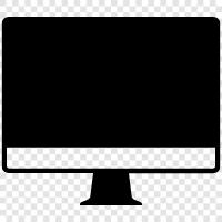 laptop monitor, desktop computer monitor, computer monitor, monitor icon svg