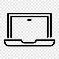 laptop, apple, computer, apple macbook icon svg