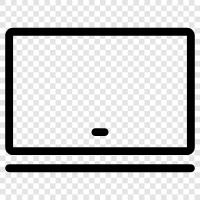 laptop, computer keyboard, computer mouse, computer software icon svg