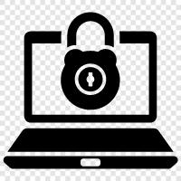 Laptop Security Software, Laptop Security Tips, Laptop Security Systems, Laptop Security icon svg