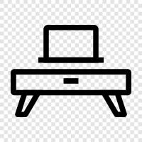 laptop stand, laptop stand for desk, laptop stand for bed, laptop table icon svg