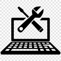 laptop tech support, tech support for laptops, laptop technical suport icon svg