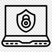 Laptop Theft, Laptop Security Tips, Laptop Security Software, Laptop Security icon svg