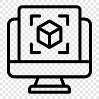 laptop, computer system, computer software, computer hardware icon svg