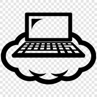 Laptops, Cloud, Computing, Computing Devices icon svg