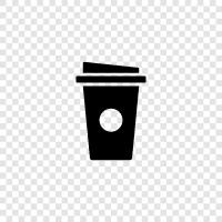 latte, cafe, java, black icon svg