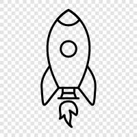 launch, astronaut, space, astronomy icon svg