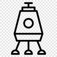 launch rocket, space rocket, interplanetary rocket, space shuttle icon svg