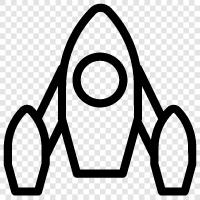 launch, space, astronauts, space shuttle icon svg