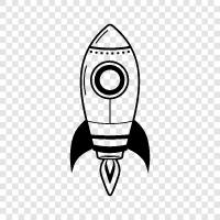 launch, space, rocketry, spaceflight icon svg