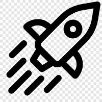 launch, space, astronomy, spaceflight icon svg