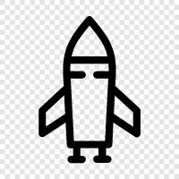 launch, space, travel, astronomy icon svg