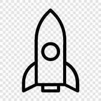 launches, space, astronomy, exploration icon svg