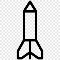 launchpad, rocket, space, satellite icon svg