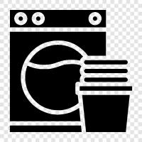 Laundry, Cleaning, Drying, Ironing icon svg