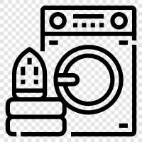 Laundry, Cleaning, Drying, Ironing icon svg