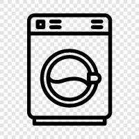 Laundry, Dirty Laundry, Clothes, Clean Clothes icon svg