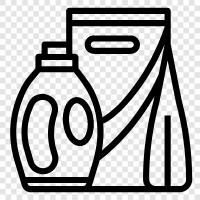 Waschmittel, Weichmacher, Fleckenentfernung, Sauerstoffbleiche symbol