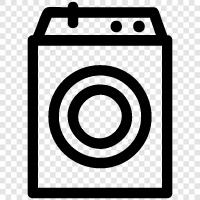 Laundry, Cycle, Cleaning, Spin icon svg