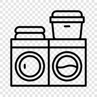 laundry, cleaning, laundry room, clothes icon svg