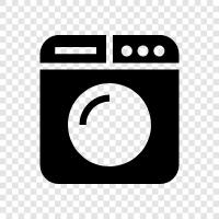 Laundry, Cleaning, Cleaning Supplies, Washing Machine icon svg