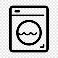 Laundry, Cleaning, Machine, Drying icon svg