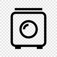 Laundry, Cleaning, Dryer, Spin cycle icon svg