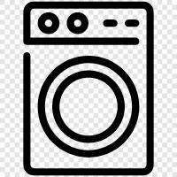 Laundry, Cleaning, Home, Appliances icon svg