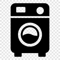 Çamaşırhane, Temizlik, Organizasyon temizliği, Yıkama Makinesi ikon svg