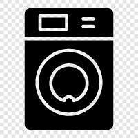 Laundry, Portable, Electric, Top Loaders icon svg