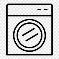 Laundry, Drying, Cleaning, Home icon svg