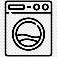 Laundry, Clothes, Cleaning, Dryer icon svg