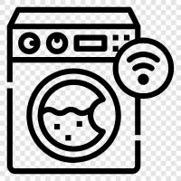 Laundry, Cleaning, Towels, Spin Cycle icon svg