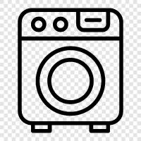 laundry machine, machine, washing machine, wash machine icon svg