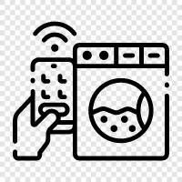 Laundry, Cleaning, Machines, Top Loaders icon svg