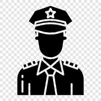 law enforcement, crime, criminals, justice icon svg