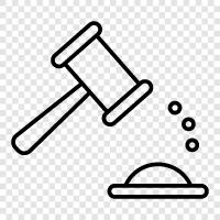 law, criminal, court, judge icon svg