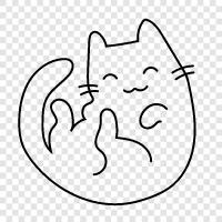 lazy cat, lazy cat meme, lazy cat pictures, lazy cat facts icon svg