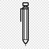 lead, graphite, art, sketch icon svg