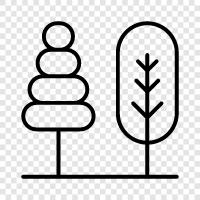 leaf, tree, leaves, bark icon svg