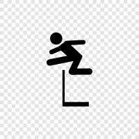 leaping, jumping, leaping out, jumping out of icon svg