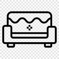 Leather Sofa, Sectional Sofa, Sofa Bed, Sofa icon svg