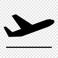 leave, departure, flight, airplane icon svg