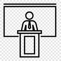 lecture notes, online lecture, online lecture notes, online seminar icon svg