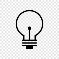 LED, CFL, LED Light Bulb, LED Light icon svg